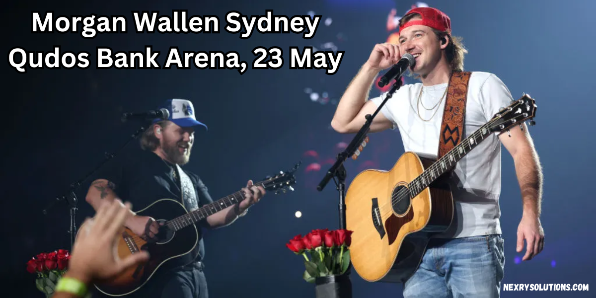 Morgan Wallen Sydney Qudos Bank Arena, 23 May